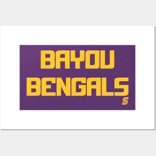 Bayou Bengals Posters and Art